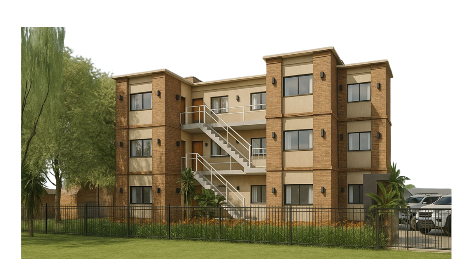 Valle de Añelo — render del edificio